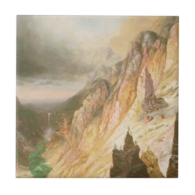 Abaixe as quedas, Grand Canyon do Yellowstone (Frente)