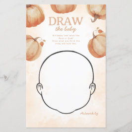 Abaixe o Desenhar de abóbora o jogo do Chá de fral