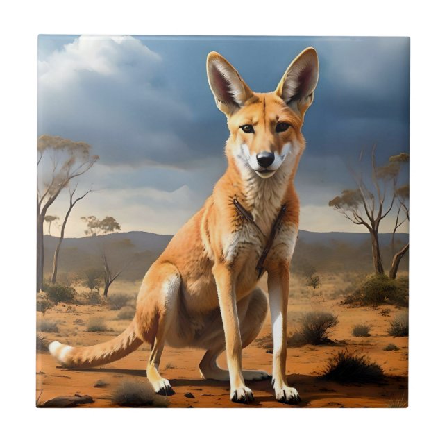 **"Abaixo Delight: O Design de Kangaringo"** (Frente)