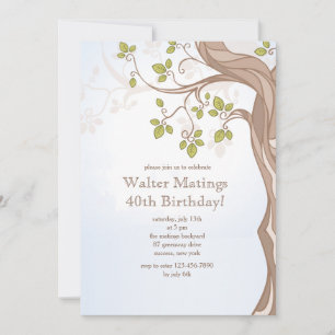 Abaixo do convite da árvore