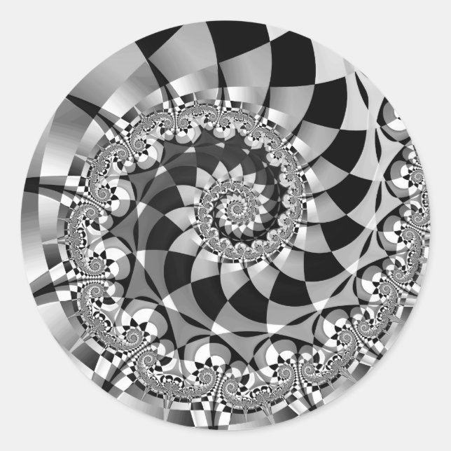 "Abaixo o Buraco do Coelho" Adesivos redondos (Frente)