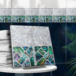 Abalone Shell and Pearl - Colagem de células N10