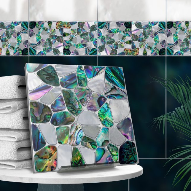 Abalone Shell and Pearl - Colagem de células N16 (Criador carregado)