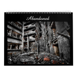 Abandonado: Calendário da fotografia de lugares de
