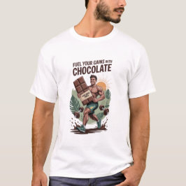 Abasteça seus Ganhos com Camiseta de Chocolate Eng