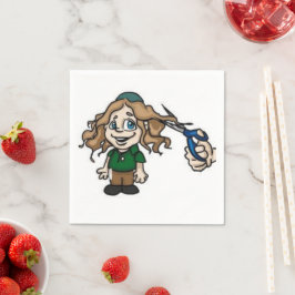 Abastecimentos de artesanatos guardanapos de festa