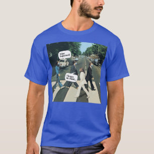 Abbey Road Esqueci minha camisa de máscara para os