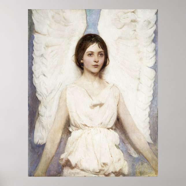 Abbott Handerson Thayer Angel Poster (Frente)