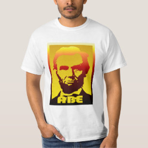 Abe Lincoln - Pop Art Abe Lincoln Retrato - Camisa