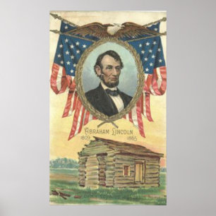 Abe Lincoln Poster vintage