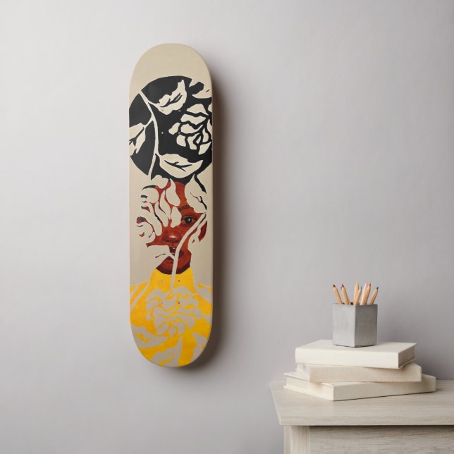 Abeba Skateboard (Arte de parede)