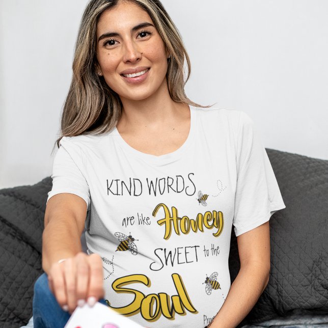 Abehas Mel Kind Words Amarelo e Preto (Criador carregado)