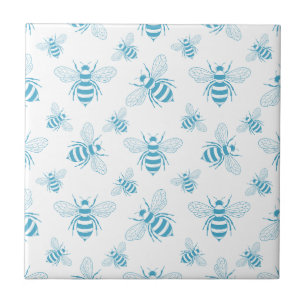 Abeja Botânica Vintage Azul (1)