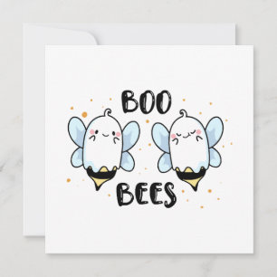 Abejas Fantasmas Lindas - Halloween Divertido em b