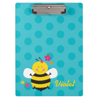 Abelha bonito prancheta personalizada