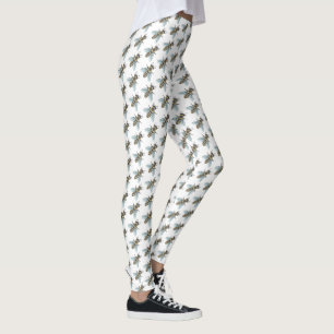 Abelha (branca) - Leggings Total