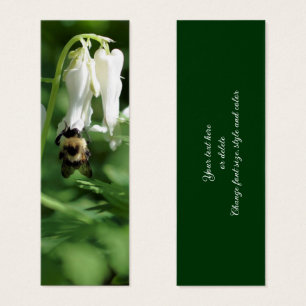 Abelha De Bumble No Mini Bookmark Da Flor Columbin