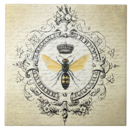 abelha de rainha francesa do vintage moderno