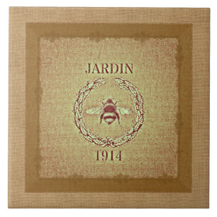 Abelha do olhar de serapilheira do saco da grão do