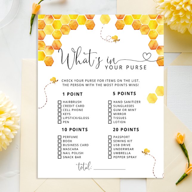 Abelha Mel Bumble O que há no seu jogo de bolsa (Criador carregado)