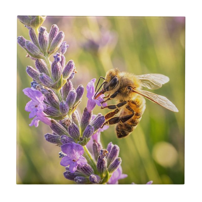 Abelha na Lavanda (Frente)