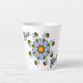 Abelha Pequena caneca de leite mágica