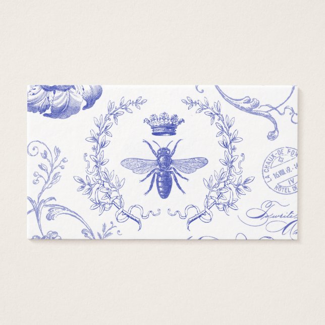 abelha rainha da antiga vintage francesa (Frente)