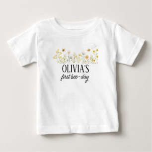 Abelhas Aniversário Qualquer Camisa de Idade