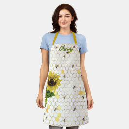 Abelhas bonitas em Behivs Sunflower White Chef Mul