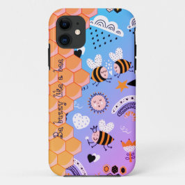 Abelhas, capas de iphone de mel-mel