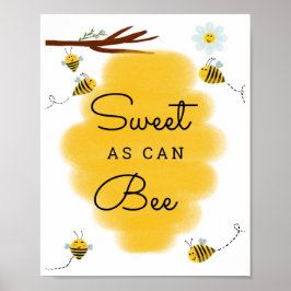 Abelhas Como Podem | Honey Bee Show Sinal Poster