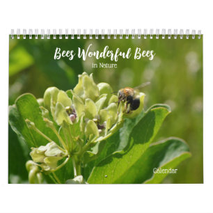 Abelhas Maravilhosas No Calendário Da Natureza