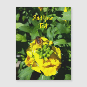 Abelhas nas Flores Amarelas