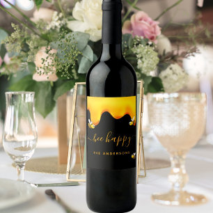 Abelhas negras, abelhões felizes, doce monograma 