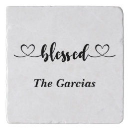 Abençoada Trivet Personalizado