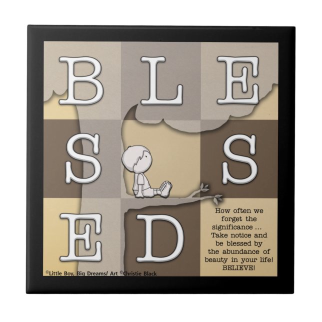 Abençoado pela Abundância da Beleza (Frente)