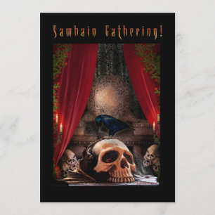 Abençoado Samhain Reunindo Convite - Ravens Den