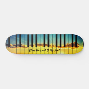 Abençoe o Senhor Piano Skateboard