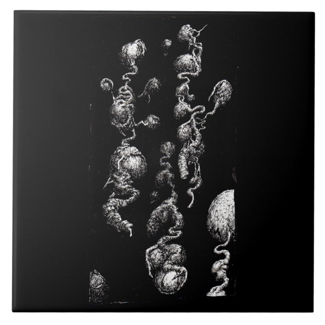 Aberrações orgânicas flutuantes (Frente)