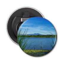 Abertura de Garrafas Azuis Magnéticas