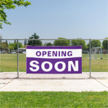 Abertura em breve à empresa Violet White Large Out