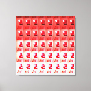 Abertura em Canvas Vermelha e Branca Passo a Passo