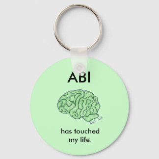 "ABI tocou minha vida" chaveiro