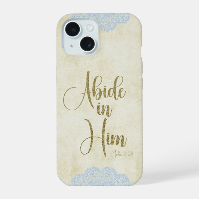 Abide in Him Scripting Cote (Verso)