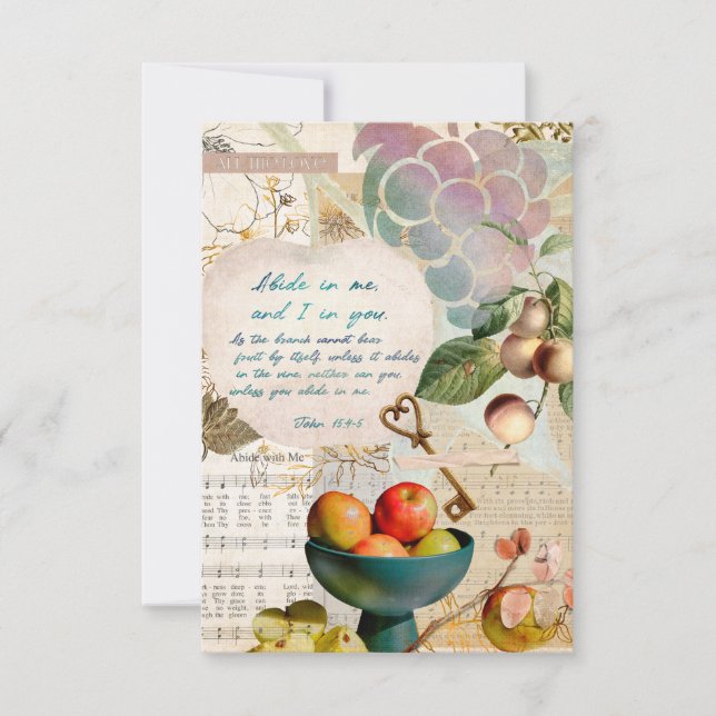 Abide in Me Fruitoso Faith (Frente)