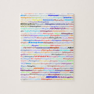 Abingdon Design de texto II Quebra-cabeça
