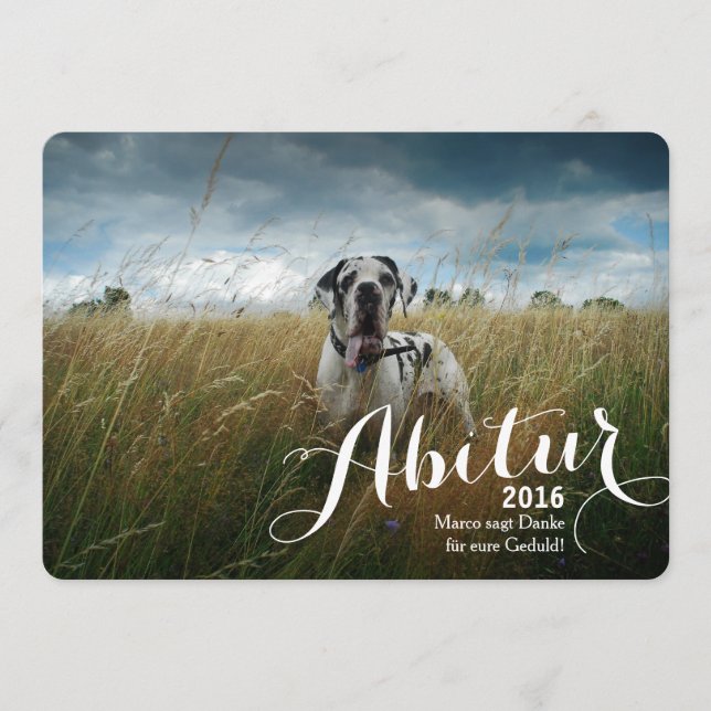 Abitur Karten (Frente)