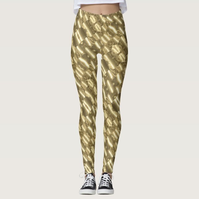 ABL - 142 - Dourado - Leggings (Frente)