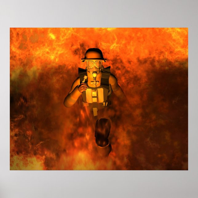 Ablaze Poster (Frente)