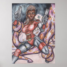 Able Abe Studios Space Adventures' #4 impressão